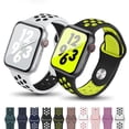 thumbnail image 2 of Correa para Apple Watch band 44mm 40mm 49mm 45mm 41mm 42mm 45 mm Pulsera deportiva de silicona correa iWatch Series Ultra 8 SE 7 6 5 4 3 Dengxun unisex, 2 of 2