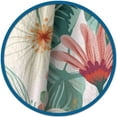 thumbnail image 4 of Boho Green Floral Bathroom Mat, Plant Leaves Bathroom Rug Decor, Modern Abstract Colorful Flower bath mats for bathroom non slip for Kitchen Bedroom Indoor decor 19x31in, 4 of 4