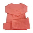thumbnail image 1 of Qarigey Ropa interior térmica gruesa para niños, ropa adelgazante, traje, pijama, camisa cálida de invierno frío, conjunto de pantalones Pijama 150cm, 1 of 6