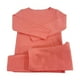 thumbnail image 1 of Sonducket Ropa interior térmica gruesa para niños, ropa de terciopelo adelgazante de manga larga, traje, pijama, camisa cálida sin costuras Pijama 150cm, 1 of 6