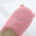 thumbnail image 5 of Women's Fuzzy -on Slippers Soft Comfy Memory Foam Indoor House Shoes, 5 of 7