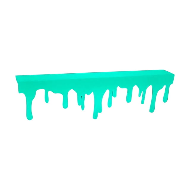 Adorno para estantería con gotas de sangre espeluznantes impresas en 3D. Accesorio para la habitación. Decoración para el hogar.