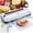 silver, variant on NOVODESK Vacuum Sealing Machine with 12 Bags, 80Kpa Food Sealer Machine,Wet and Dry Food Storage, Built-in Cutter, Compact Design