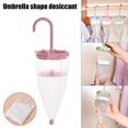 thumbnail image 2 of CAROOTU Umbrella Shape Mini Dehumidifier Wardrobe Hangable With Desiccant Reusable, 2 of 5