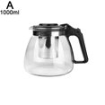 thumbnail image 4 of 1000/2000 ml glass tea kettle with percolator, glass coffee kettle with percolator, tea kettle, 4 of 8