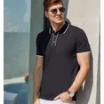 thumbnail image 3 of Playera Tipo Polo Casual Calidad Manga Corta Moda, 3 of 8