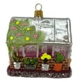 thumbnail image 2 of Greenhouse Gardening Polish Glass Christmas Tree Ornament, 2 of 3