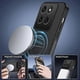 thumbnail image 4 of For Motorola Edge 60 5g/ Motorola Edge 60 Fusion 5g Case Compatible With Magsafe Carbon Fiber Texture Pc Tpu Phone Cover, 4 of 5