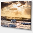 thumbnail image 2 of Sunrise and Roaring Blue Sea Waves, 2 of 3