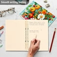 thumbnail image 4 of FORMRS 1-Subject Spiral Notebook 8" x 5" College Ruled 60 Refillable Sheet A5 Hard Cover, 2 Pack, Pink Floral Tomatoes, 4 of 7