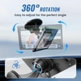 thumbnail image 4 of GUYUTING GPS Navigation Mount Holder Tool Free Installation 360 Degree Adjustment For Car Truck RV Dashboard Use, 4 of 9