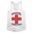 thumbnail image 1 of Bon Jovi Rock Band Badmed White Womens Racerback Tank Top Tee, 1 of 2
