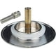 thumbnail image 5 of Bath Stopper, 70 Mm, With Double Seal, Height Adjustable, Universal Bath Stopper, Sink Valve, Hardened Brass With Chrome Finish, 5 of 5
