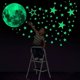 thumbnail image 2 of Pegatinas Que Brillan En La Oscuridad/Luna Tierra Estrellas Pegatina Luminosa/Puntos De Pared Decoración/Adhesivo Brillantes De Techo/PVC Para Habitación De Niños, 2 of 4