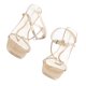 thumbnail image 3 of Mujeres cuadrado punta abierta tacón alto moda elegante mujer baile cadena cuadrado dedo del pie zapatos oro 36, 3 of 8