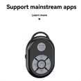 thumbnail image 2 of Control Remoto Bluetooth para Selfies, Obturador de Cámara de Teléfono Móvil, Controlador Inalámbrico Compacto., 2 of 7
