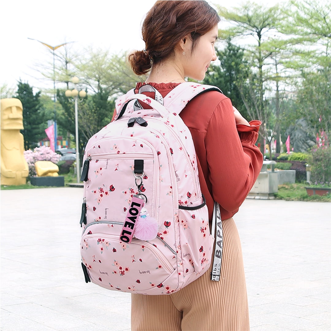 Kid Girls Large Backpack Casual Bags Outdoor Travel Rucksack Primary School Bag 