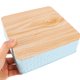 thumbnail image 5 of Caja de hojalata cuadrada para galletas, contenedor para regalar, caja de hojalata para organización del hogar, 5 of 7