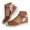 Brown, variant on Women's Closed Toe Platform Sandals Summer Ankle Strap Espadrilles Wedge Casual Slip on Shoes