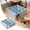 Blue - 21X20CM, variant on Wood Hamster Maze Toy Interactive Tunnel Small‑Companion‑Pet Enrichment Activity Customizable Modular Dwarf‑Hamster Playhouse Black