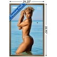 thumbnail image 3 of Sports Illustrated: Swimsuit Edition - Jasmine Sanders 22 Wall Poster, 22.375" x 34" Framed, 3 of 5