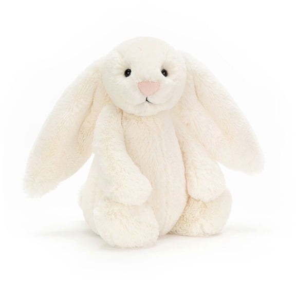 Cream Rabbit Doll - Ultra-Soft Christmas Stuffed Animal, Cute Holiday Present & Seasonal Charm