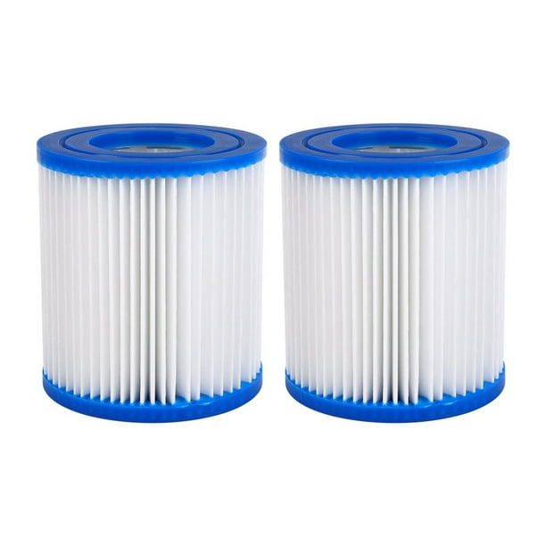 Pool Filters Type D for Summer Waves, 2 Pack Type D Pool Pump Filter Cartridge Replacement Size