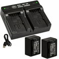 thumbnail image 5 of BM 2 BP-718 Batteries and Dual Battery Charger for Canon HFR400 HFR50 HFR52 HFR500 HFR60 HFR62 HFR600 HFR70 HFR72 HFR700 HFR80 HFR82 HFR800 Camcorders, 5 of 7