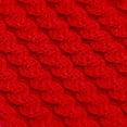 thumbnail image 3 of Cable Knit Monogram "R" Christmas Stocking, Red and White, 18", by Holiday Time, 3 of 9