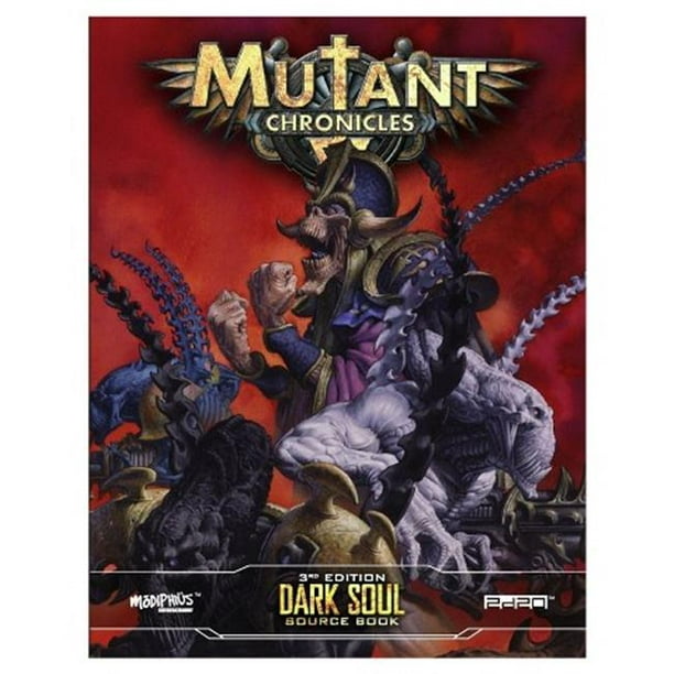 Modiphius Entertainment MUH050004 Mutant Chroniques-Soul Sombre Livre Source