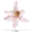 thumbnail image 6 of 10Pcs Fake Flower Head Vivid Decorative DIY Exquisite Bell Orchid Floral Head Wedding Supplies, 6 of 7