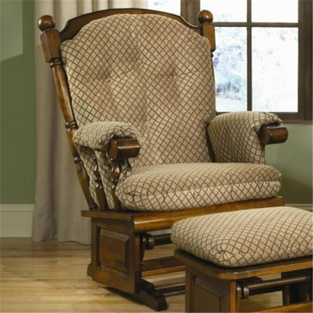Brooks Furniture 4022 Maple Post Back Glider Rocker With Raised Brooks Furniture 4022 Maple Post Back Glider Rocker With Raised Panel Antique Cherry