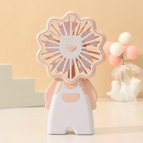 XGFHYJEH Hand Held Fan, Mini Fan Handheld, Hand Held Fan Rechargeable, Portable Folding Hand Held Cooling Fan