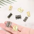 thumbnail image 7 of Uxcell 12-Pack Door Hinges, 4/5in (20mm) Electroplated Iron Interior Door Folding Butt 180°Mini Hinges with Screw [Gold Tone], 7 of 7