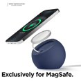 thumbnail image 3 of Soporte De Cargador Inalámbrico Redondo Teléfono Móvil Soporte De Carga Rápida Base Compatible Iphone Magsafe Samsung - Azul Oscuro, 3 of 5