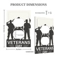 thumbnail image 3 of Daiia Veterans Day Pattern Decorator Wall Plate Child Safe Outlet Cover, Switch and Outlet Covers,Size 1-Gang 5.0" x3.0" , Polycarbonate Thermoplastic-Style S, 3 of 6