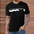 thumbnail image 1 of Tops para hombre, blusas y camisas de manga corta con cuello redondo para hombre, camisetas casuales estampadas con bolsillo para hombre, blusas de manga corta con cuello redondo, blusa para hombre, b, 1 of 5