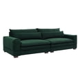 thumbnail image 3 of Kevinplus 104.72'' Mid-Century Sofa Couch for Living room,Bedroom, Apartment, Office, Green 104.72'' Mid-Century Sofa Couch for Living room,Bedroom, Apartment, Office, Green, 3 of 7