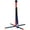 Blue, variant on Franklin Sports USA Softball XT Kids Baseball + Softball Batting Tee Set- Complete Batting Tee, Foam Bat + Foam Baseball Set - Adjustable Portable Youth Teeball Stand Set for Kids - 23" - 33" Inches