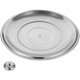 thumbnail image 1 of Stainless Steel Round Pan Lid for Frying Pan and Pot 1 Set Kitchen, 1 of 4