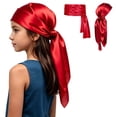 thumbnail image 3 of Kids Pirate Headband with Sash Two Piece Set Pirate Costume Cosplay Costume Kids Halloween Costumes, 3 of 6