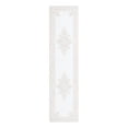 thumbnail image 2 of Unique Loom Hermitage Collection Area Rug - Gala (2' x 8' Runner Snow White/Beige), 2 of 6