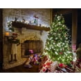 thumbnail image 2 of ABPHOTO Polyester 7x5ft Photography Backdrop Christmas Tree @ Christmas Fireplace Xmas Gifts Interior Decoration Backdrops Seamless Kids Adults Happy New Year Background Photo Studio Props, 2 of 3