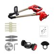 thumbnail image 1 of Handheld Electric Lawn Mower Foldable Trimmer Adjustable Garden Pruning Cutting Power Tools Lithium Battery 8 Accessory ,Easy to Use, 1 of 6