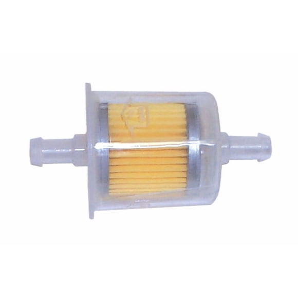 Sierra Marine Fuel Filter 18-7722 Marine Series; OE Replacement; In-Line; Gasoline; 27 Micron Element; 3/8 Inch Inlet/Outlet; Yellow; Single; Fits Johnson/Evinrude Outboard Engines