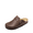 BROWN, variant on Women's Buckle Slip-on Cork Clogs & Mules Round Toe Couple's for Women and Men Black Size 7