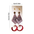 thumbnail image 3 of Steadline 3-Pair Women's Earrings Set with Silver Needle for Valentine's Day Gift - Lightweight Acrylic Jewelry Perfect for Daily Wear and Special Occasions, 3 of 7