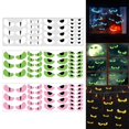 thumbnail image 2 of Pegatinas decorativas de pared de Halloween con forma de ojos que brillan en la oscuridad y ojos aterradores, 2 of 5