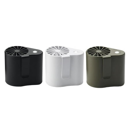 

MEGAWHEELS Mini Portable Air Conditioning Cooler Waist Fan USB Rechargeable Hand-held Air Blower Cooler