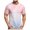 Pink, variant on KPOPLK Mens Shirt Quick Dry Summer Mens Tee Top Solid Short Sleeve Performance T-Shirt S-3XL Orange XL